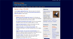 Desktop Screenshot of philocrites.com