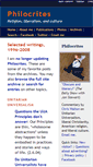 Mobile Screenshot of philocrites.com